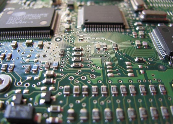 科技电子产品芯片主板计算机背景图片工业设备产品零件金属制品轴承